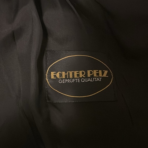 Vintage Real Fur Jacket | Brand: Echter Pelz | Short Fur - Picture 3 of 4